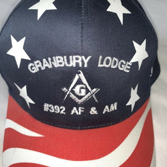 FREEMASON USA ADJUSTABLE HAT mason masonic lodge H - Picture 3 of 4